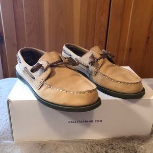 Sperry A O 2 Eye Tan Boat Shoe